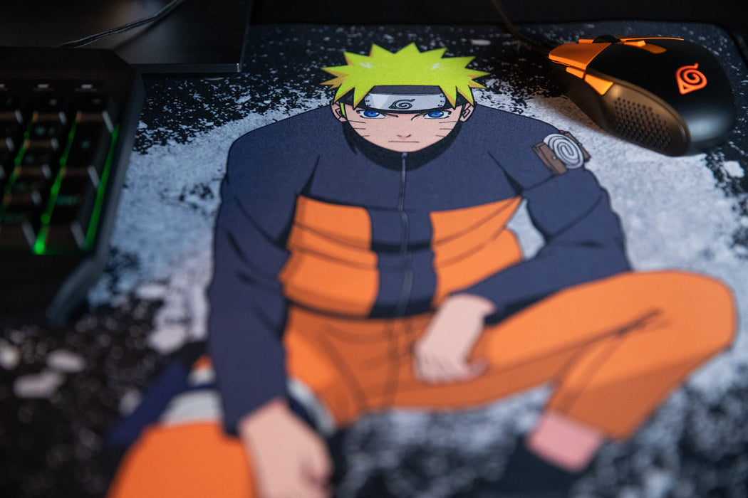 EAN 3328170298506 - Konix Naruto KX MOUSEPAD XXL BLACK Alfombrilla de ratón para juegos Negro, Naranja imagen 8