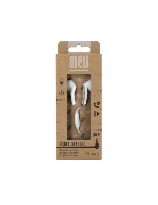 EAN 8426801165403 - Muvit E56 Auriculares Alámbrico Dentro de oído Llamadas/Música Blanco imagen 5