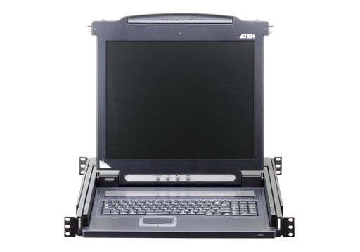 EAN 4710469343193 - ATEN CL1000N consola de rack 48,3 cm (19") 1280 x 1024 Pixeles Metal, Plástico Negro 1U imagen 2