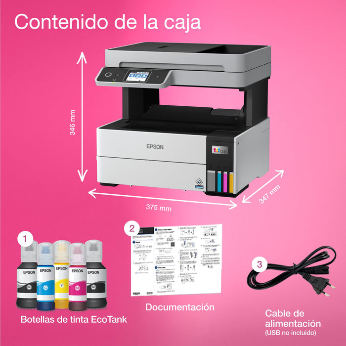 EAN 8715946725857 - Epson EcoTank ET-5185 Inyección de tinta A4 4800 x 1200 DPI 37 ppm Wifi imagen 5