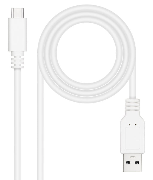 EAN 8433281014763 - Nanocable 10.01.2103-W cable USB USB 2.0 USB C USB A imagen 1