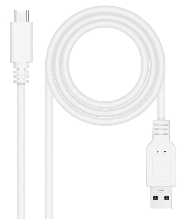 EAN 8433281014756 - Nanocable 10.01.2102-W cable USB USB 2.0 USB C USB A imagen 1