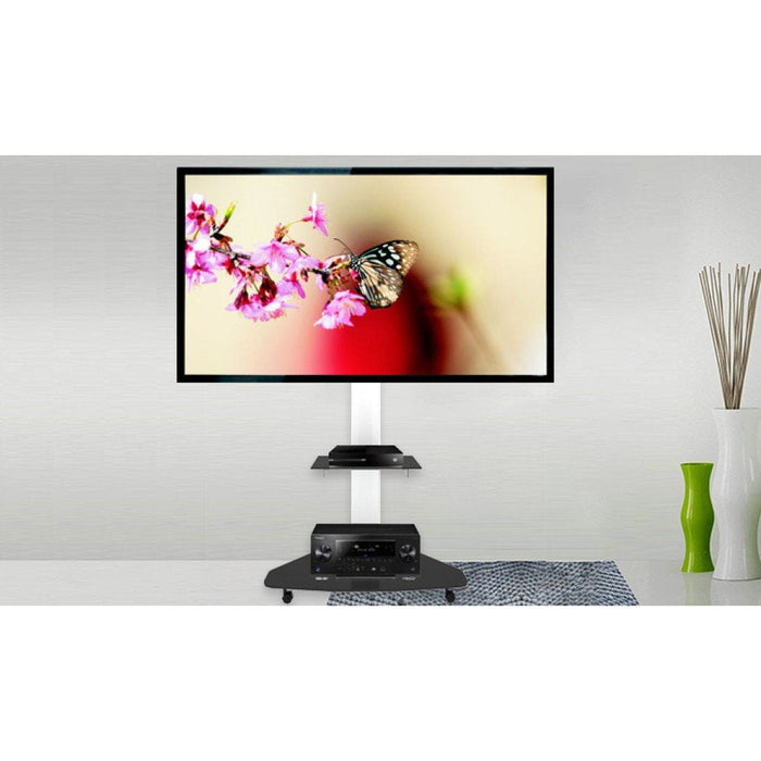 Techly Ica-Tr3wh Soporte Para Pantalla De Señalización 177,8 Cm (70") Blanco