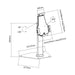 EAN 8436574706062 - AISENS MS1P03-113 soporte de seguridad para tabletas Negro, Plata imagen 5