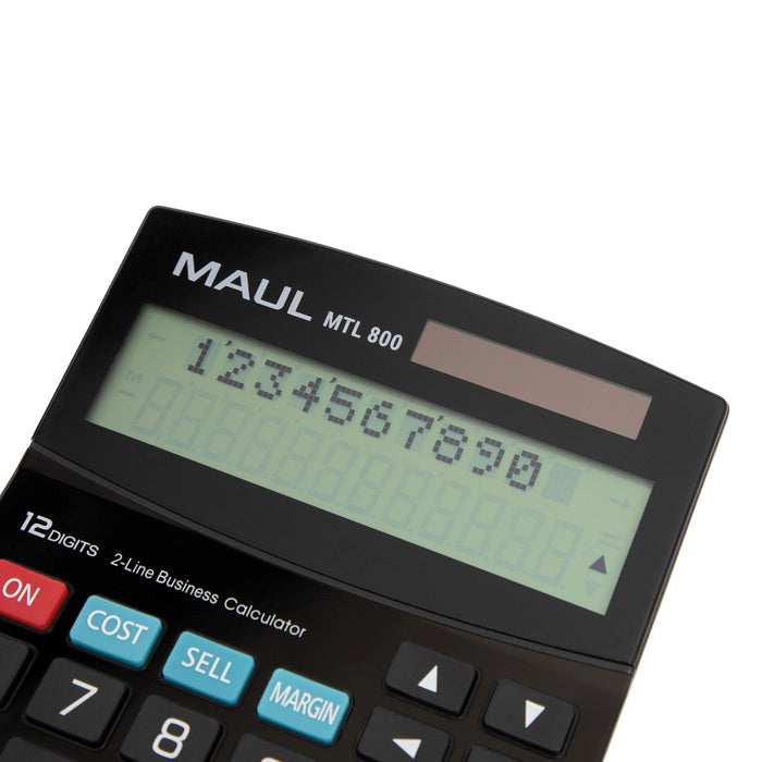 EAN 4002390085595 - MAUL MTL 800 calculadora Escritorio Pantalla de calculadora Negro imagen 4