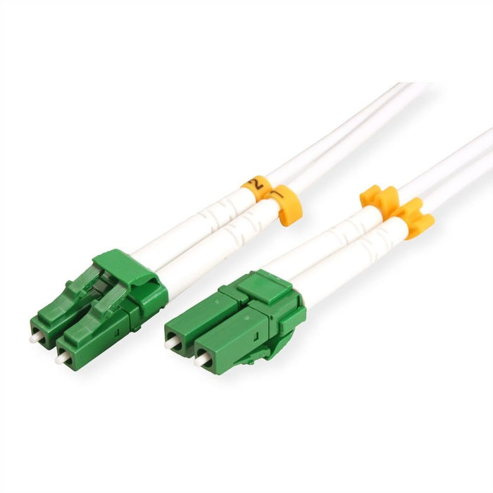 Roline Lwl-Cable Duplex, 9 125m Os2, Lc-Apc Lc-Apc, Stahlarmiert, Lsoh, Wei, 20 M