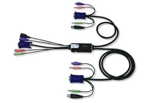 EAN 4710423774803 - ATEN CS52A-AT interruptor KVM Negro imagen 1