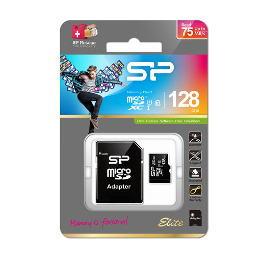 EAN 4712702642223 - Silicon Power Elite 128 GB MicroSDXC UHS-I Clase 10 imagen 2
