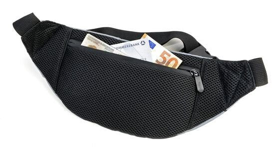 EAN 4024023022173 - TROIKA REFLACTIVE BAG riñonera Nylon, Poliéster Gris imagen 4
