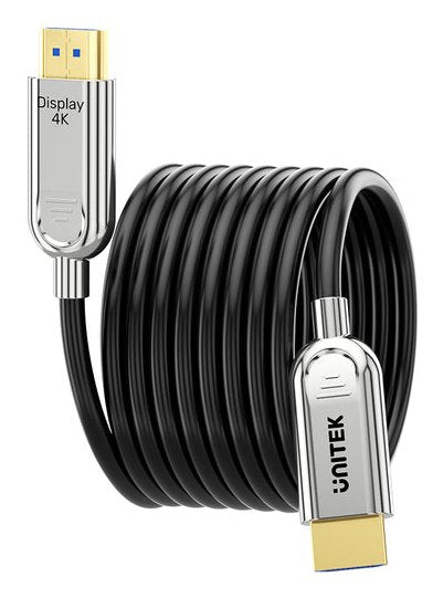 EAN 4894160057815 - UNITEK Fiber Optic 4K 10m cable HDMI HDMI tipo A (Estándar) Gris imagen 4