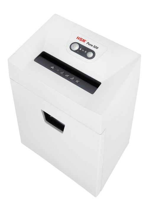 EAN 4026631059909 - HSM Pure 320 triturador de papel Corte en partículas 23 cm Blanco imagen 3
