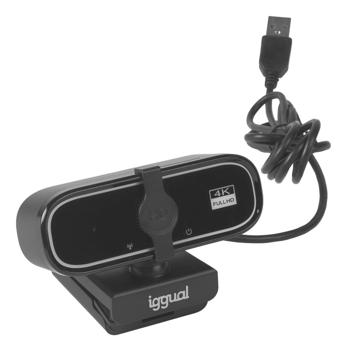 EAN 8435364319949 - iggual USB 4K UHD WC3840 Business Pro View cámara web 8 MP 3840 x 2160 Pixeles Negro imagen 8