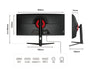EAN 4589511176405 - JAPANNEXT JN-5X40 pantalla para PC 100,8 cm (39.7") 5120 x 2160 Pixeles Wide Quad HD LCD Negro imagen 4