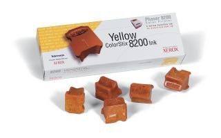 EAN 0042215486019 - Xerox GENUINE 5 YELLOW COLORSTIX 8200 IN barra de tinta imagen 1