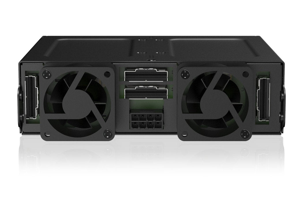 Icy Dock Though Armor Mb998v4p-B (Negro, 8-Bay U.2/U.3 Nvme Ssd Pcie 4.0 Mb998v4p-B