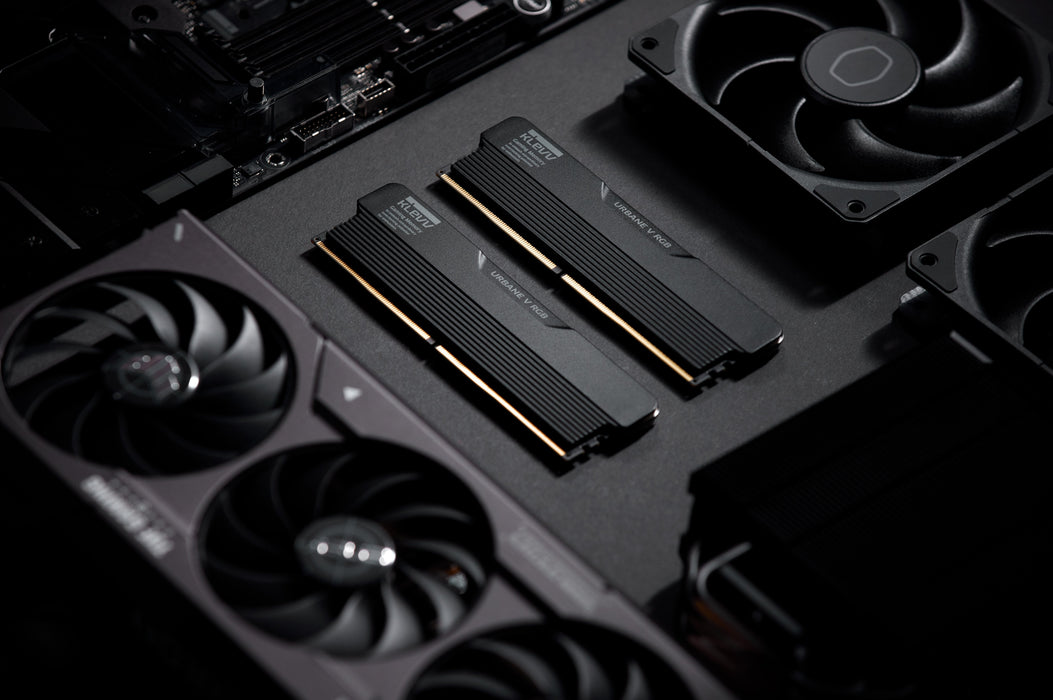 32gb Klevv (16gbx2) Urban V Rgb 6000 Cl28 Negro