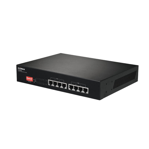 EAN 4717964701558 - Edimax ES-1008P V2 switch Fast Ethernet (10/100) Energía sobre Ethernet (PoE) Negro imagen 2