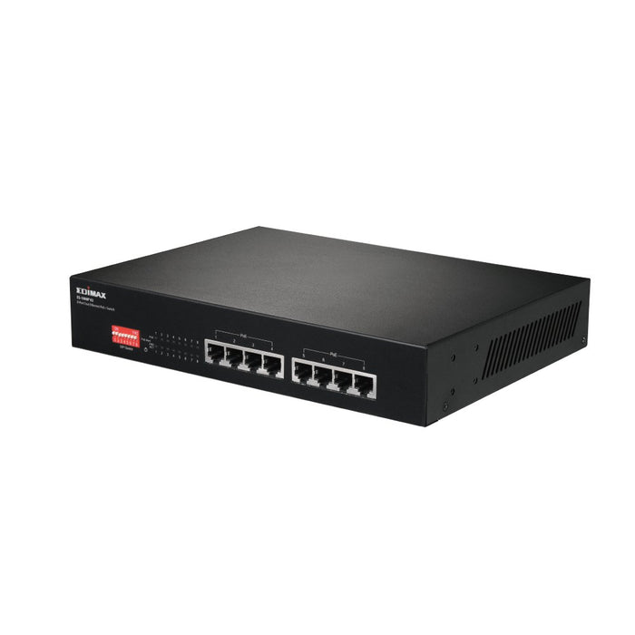 EAN 4717964701558 - Edimax ES-1008P V2 switch Fast Ethernet (10/100) Energía sobre Ethernet (PoE) Negro imagen 2