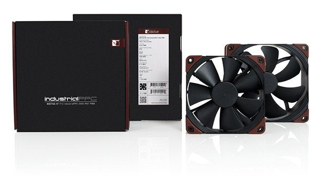 EAN 4716123315384 - Noctua NF-F12 IndustrialIPPC-2000 Carcasa del ordenador Ventilador 12 cm Negro, Marrón imagen 2