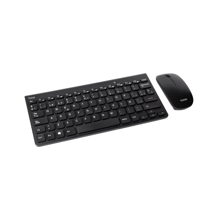 Teclado Y Ratón Inalámbricos Tooq Tqkmw-3101-B