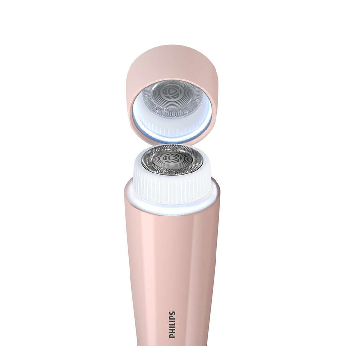 Depiladora  Facial  Philips Brr454 00 Rosa Lichi