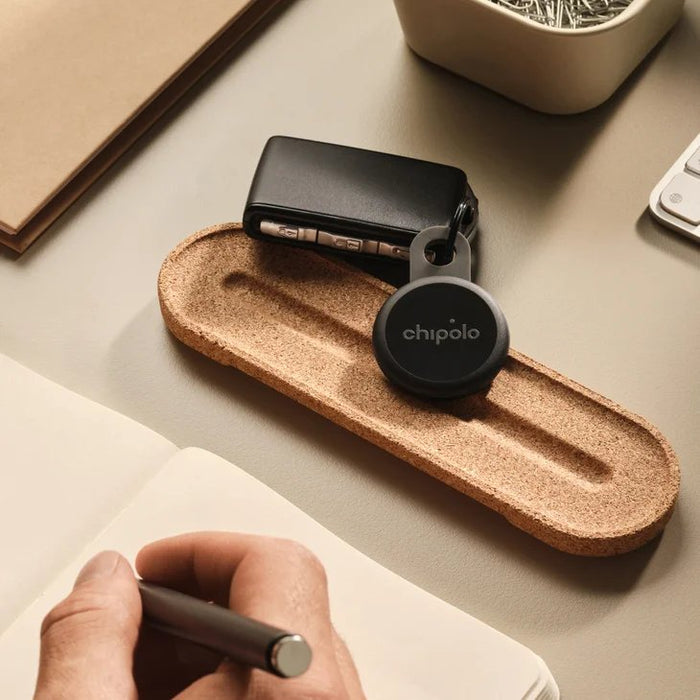 Chipolo Loop  Rechargeable Tracking Tag Compatible With Apple Find My On Iphone (Carbón)