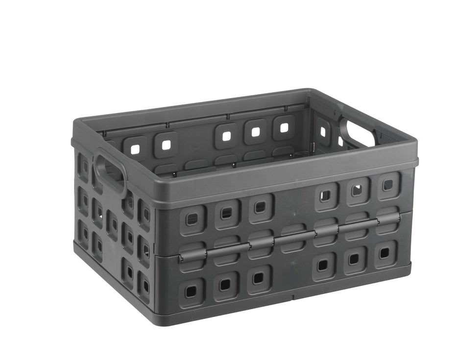 Sunware® Klappbox Square 32,0 L - 36,0 X 49,0 X 24,5 Cm Antracita