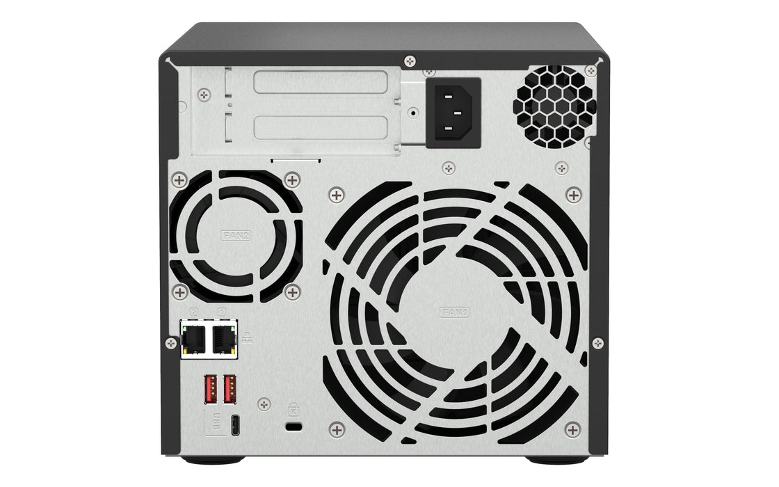 EAN 0885022020935 - QNAP TS-473A NAS Torre Ryzen Embedded V1500B 8 GB DDR4 0 TB QNAP Turbo System Negro imagen 6