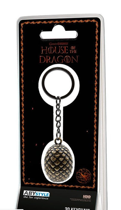 Llavero Abystyle Casa Del Dragon House Of The Dragon Huevo De Dragon