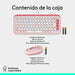 EAN 5099206127869 - Logitech 920-013120 teclado Ratón incluido Universal QWERTY Español Rosa imagen 18