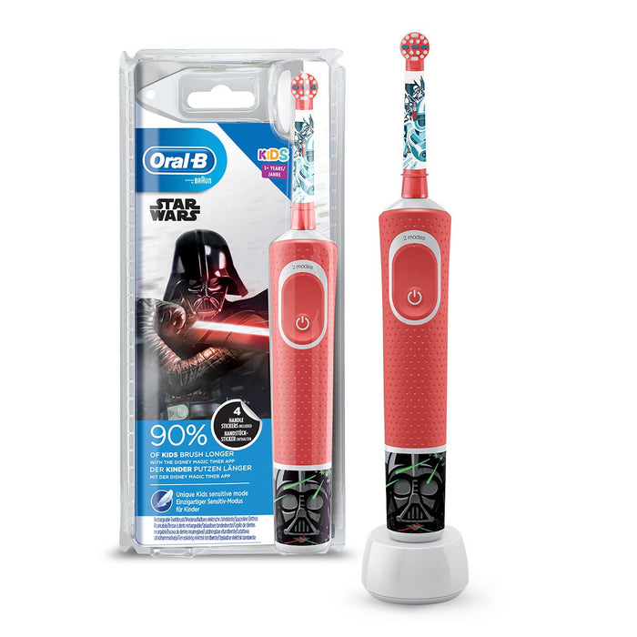 Oral-B Kids Star Wars - Cepillo De Dientes Infantil Giratorio Y Oscilante Multicolor