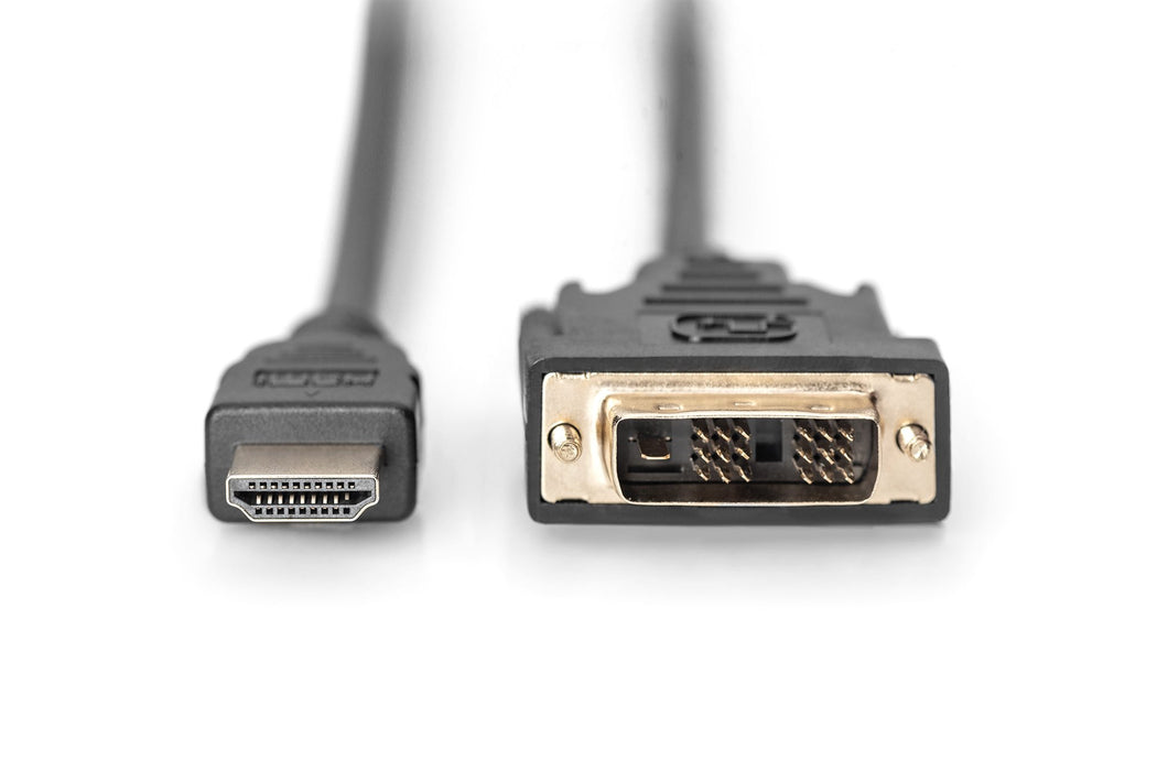 EAN 4016032383383 - Digitus DB-330300-020-S adaptador de cable de vídeo 2 m HDMI tipo A (Estándar) DVI-D Negro imagen 2