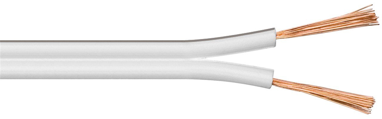 EAN 4040849275258 - Goobay 27525 cable de audio 100 m Blanco imagen 1