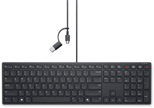 EAN 5397184921937 - DELL KB525C teclado Oficina USB Internacional de EE.UU. Negro imagen 1