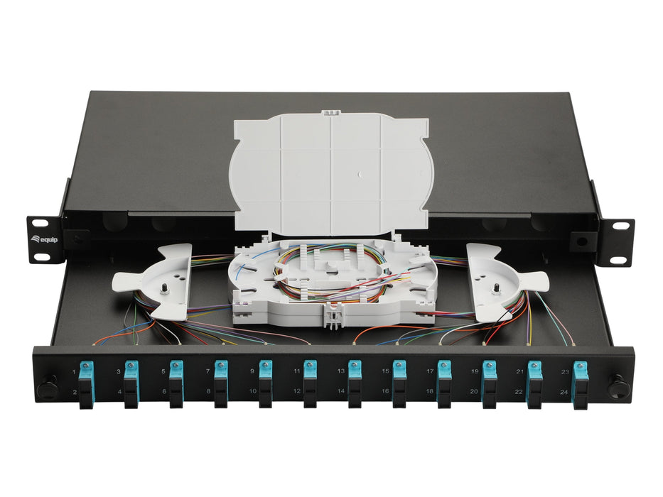 Equip Lwl-Spleisskamen 12-Port Sc-Duplex Om3 1u Komplett Sw