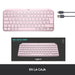 EAN 5099206101937 - Logitech MX Keys Mini teclado Oficina RF Wireless + Bluetooth QWERTY Español Rosa imagen 16