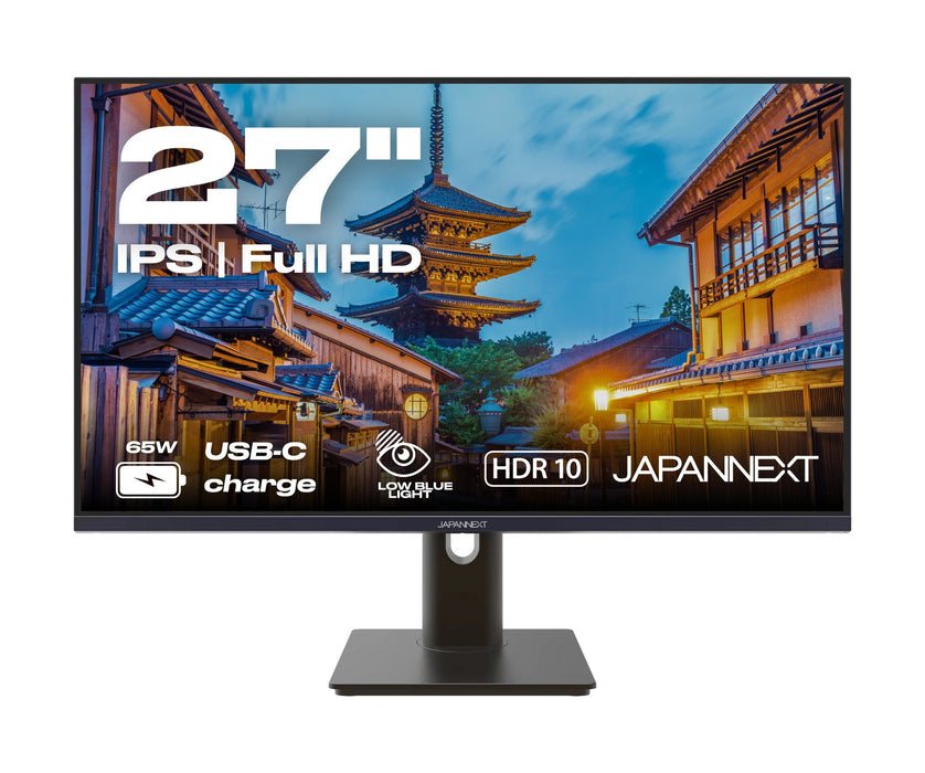 EAN 4589511163306 - JAPANNEXT JN-IPS27FHDR-C65W-HSP pantalla para PC 68,6 cm (27") 1920 x 1080 Pixeles Full HD LED Negro imagen 1