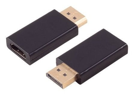 EAN 4017538151780 - S/CONN maximum connectivity 10-01025 adaptador de cable de vídeo HDMI tipo A (Estándar) DisplayPort Negro imagen 1