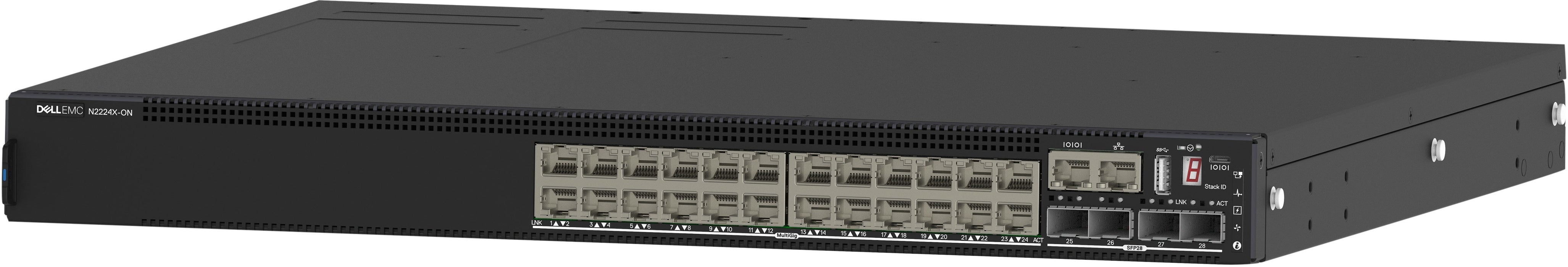 EAN 5397184224540 - DELL N2224X-ON Gestionado L3 2.5G Ethernet (100/1000/2500) 1U Negro imagen 4