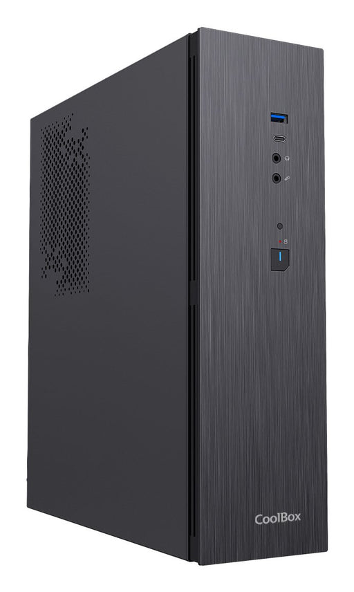 EAN 8436624420641 - CoolBox PC micro ATX T370 Slim Perfil bajo (Slimline) Negro imagen 1