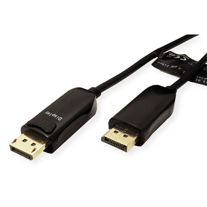 Roline Displayport V1.4 Cable (Aoc), St St, 15 M