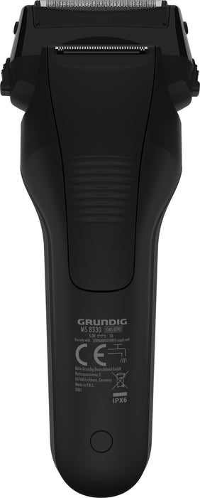 EAN 4013833067498 - Grundig MS 8330 Máquina de afeitar de láminas Recortadora Cromo, Rojo imagen 4
