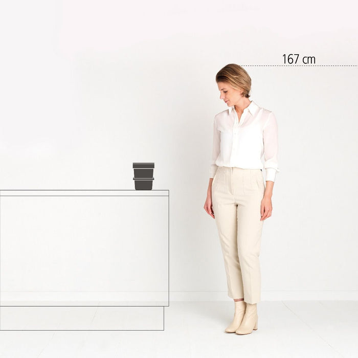 EAN 8710755211683 - Brabantia Sort & Go Waste Bin 3 L 1 cesta(s) Verde imagen 3