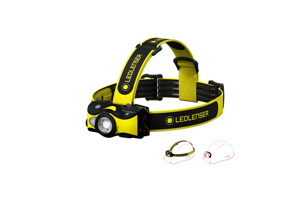 EAN 4058205015967 - Ledlenser iH9R Negro, Amarillo Linterna con cinta para cabeza LED imagen 2