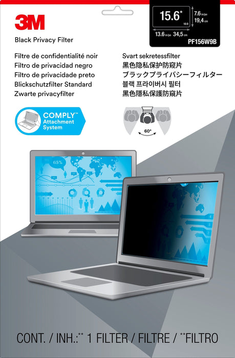 EAN 0051128788509 - 3M 7000014518 filtro para monitor 39,6 cm (15.6") Portátil Filtro de privacidad para pantallas sin marco imagen 2
