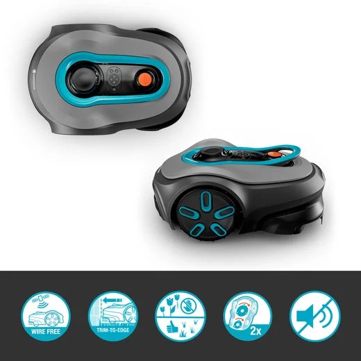 EAN 4066407025103 - Gardena smart SILENO free Robot cortacésped Batería Gris imagen 2