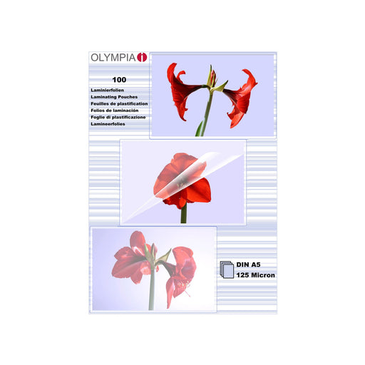 EAN 4030152091775 - Olympia 1x100 DIN A5 125 micron plastificador 100 pieza(s) imagen 1