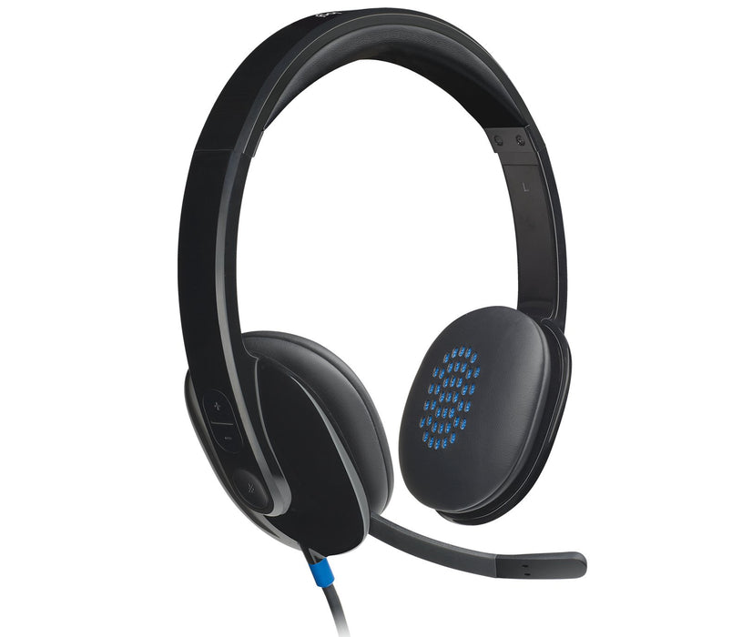 EAN 5099206038868 - Logitech 981-000480 auricular y casco Auriculares Alámbrico Diadema Oficina/Centro de llamadas USB tipo A imagen 5