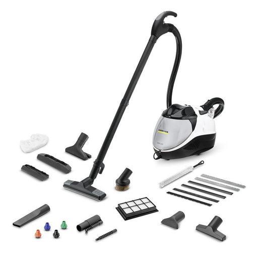 EAN 4054278974767 - Kärcher SV 7 Limpiador a vapor de cilindro 0,5 L 2200 W Negro, Gris, Blanco imagen 1