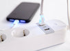 EAN 8716309128506 - Gembird TSL-PS-S4U-01-W regleta inteligente 4 salidas AC Tipo E 1,5 m 3 3880 W Blanco imagen 4
